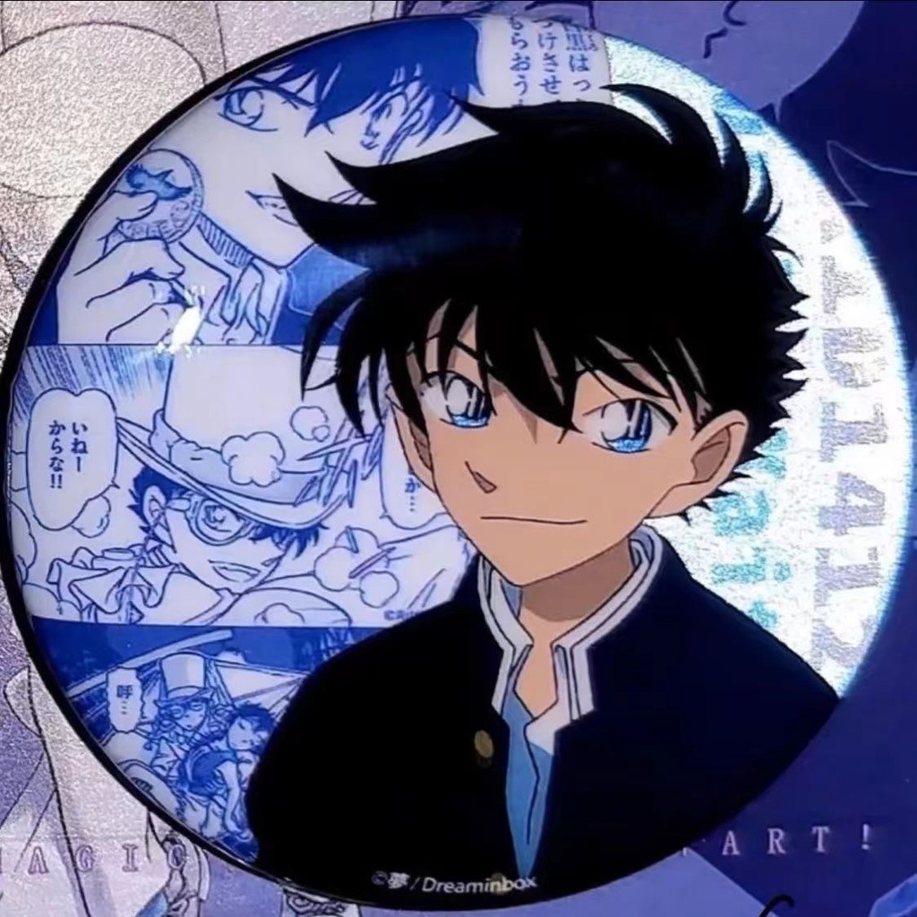 Detective-conan Kuroba Kaito KID1412 ตกแต่งจี้กระเป๋าเป้สะพายหลัง