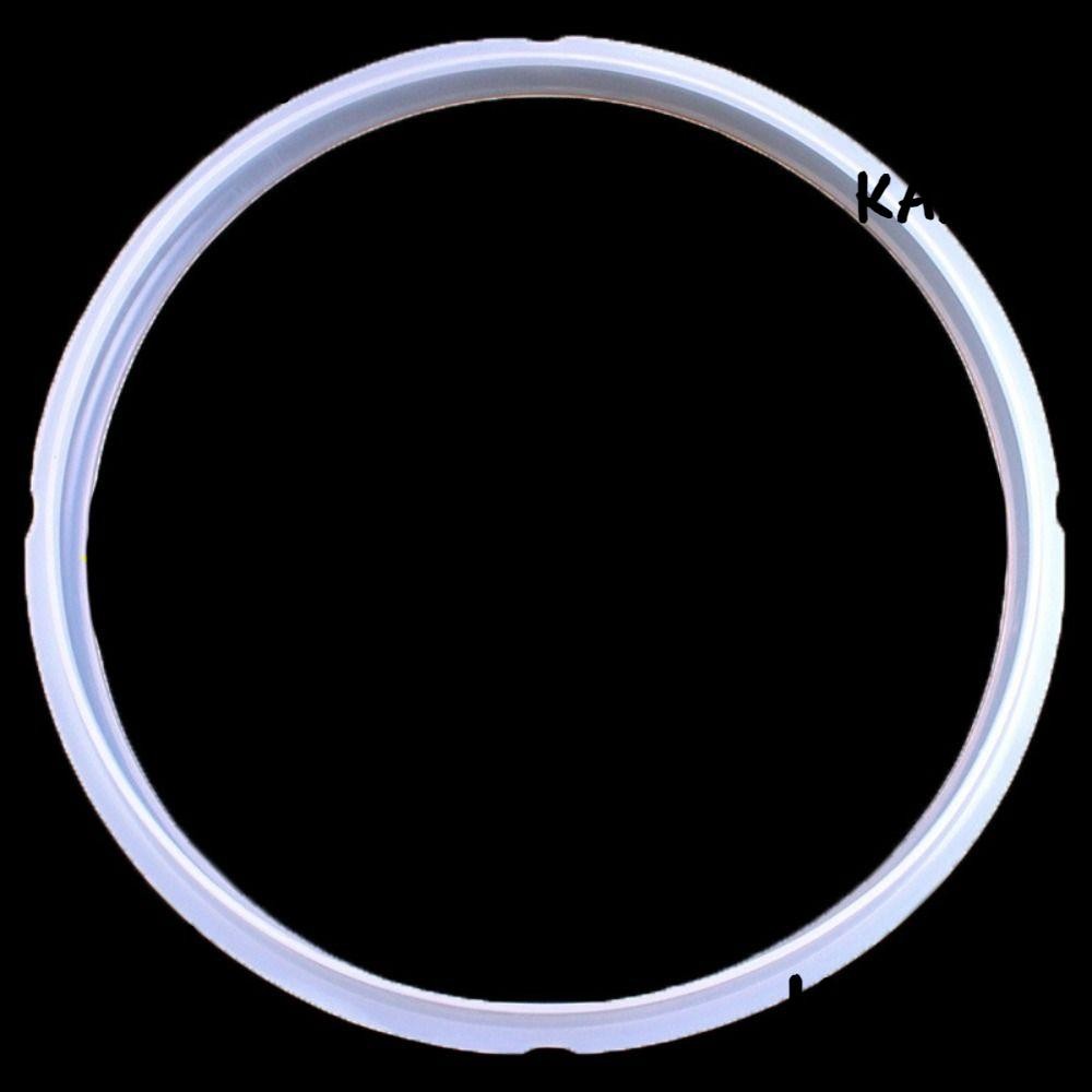 Karen แหวนปิดผนึก,ปะเก็นยางหม้อความดัน 2L/2.5L/2.8L, ทนทานสีขาว 4L/5L/6L/8L แหวนซิลิโคนสากล