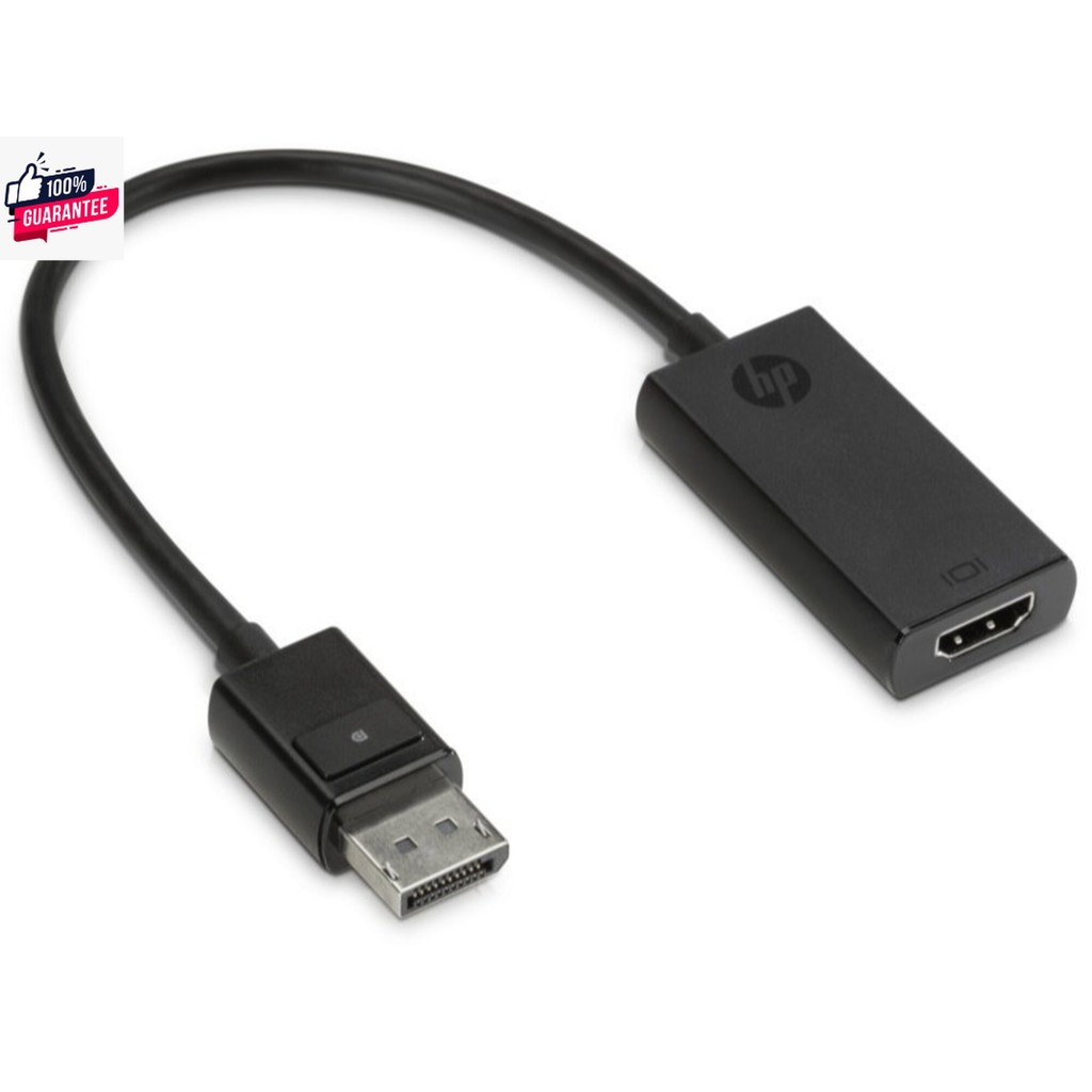 ADAPTER HP DisplayPort To HDMI  Active HDMI output Support genuine  สินค้ามีรัประกัน