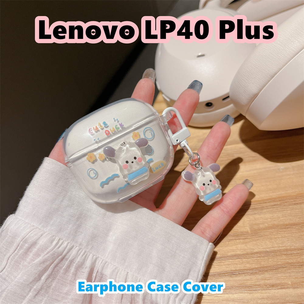 ขายร้อนสําหรับ Lenovo LP40 Plus Case Casing Soft Silicone Headphone Case Innovation Cartoon