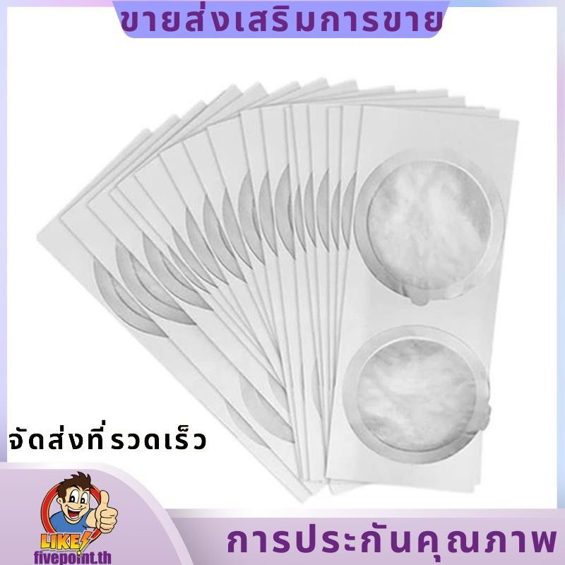 100pcs 62MM ทิ้งกาแฟแคปซูลซีลฟอยล์ครีมโฟมกาแฟกรองสติกเกอร์ฝาปิดสําหรับ Nespresso Vertuo.fivepointth