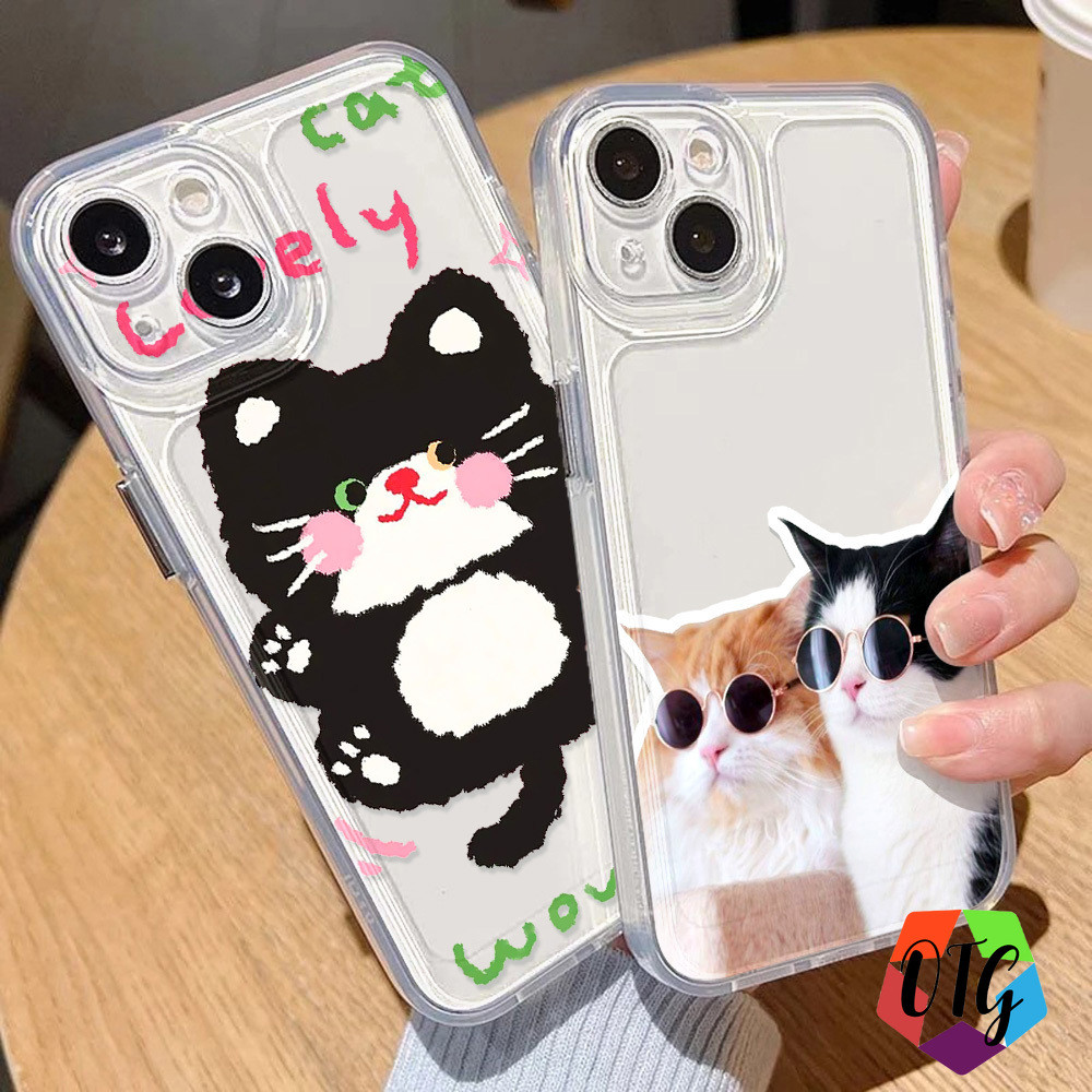 TPUเคส for Samsung a55 5g a54 a05s a15 a05 a15 a12 s24 ultra S23 FE A23 A02 1 บาท เคสสวยๆ การ์ตูนกราฟฟิตี้ เคสกันกระแทก