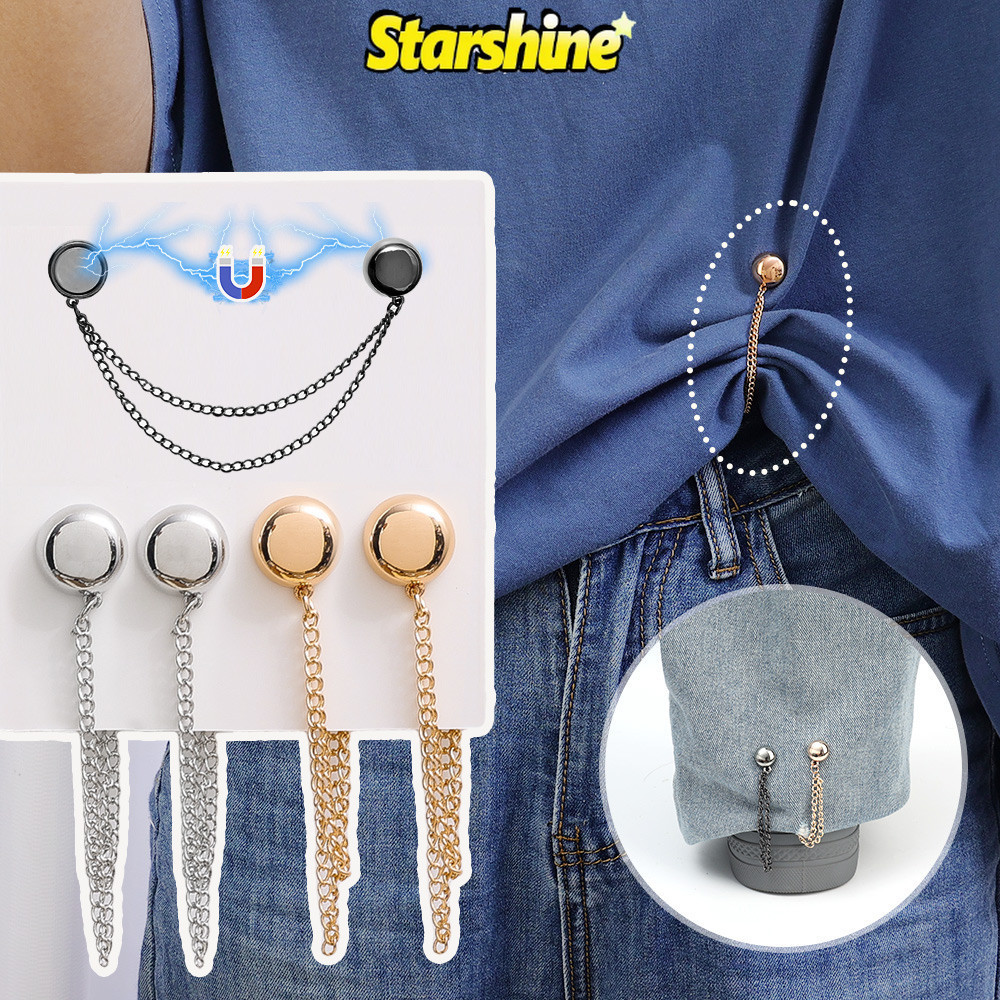 2 ชิ้นทนทาน DIY ขาปรับหัวเข็มขัด-Mutifunctinal แม่เหล็กดูด Fixing Pin สําหรับเสื้อ-ปฏิบัติแม่เหล็กคลิปขา
