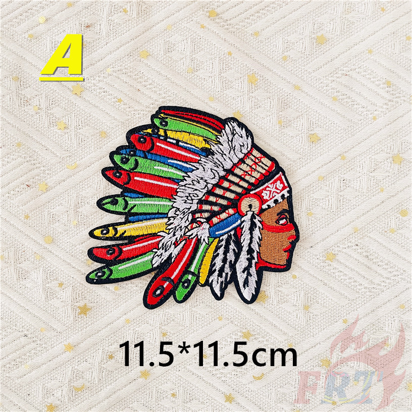 ✿ สไตล์ชาติพันธุ์:แพทช์เตารีดอินเดีย ✿ 1ชิ้น ทําเอง เย็บปักถักร้อยเหล็กบนเย็บบนป้ายแพทช์ - รูปที่ 2