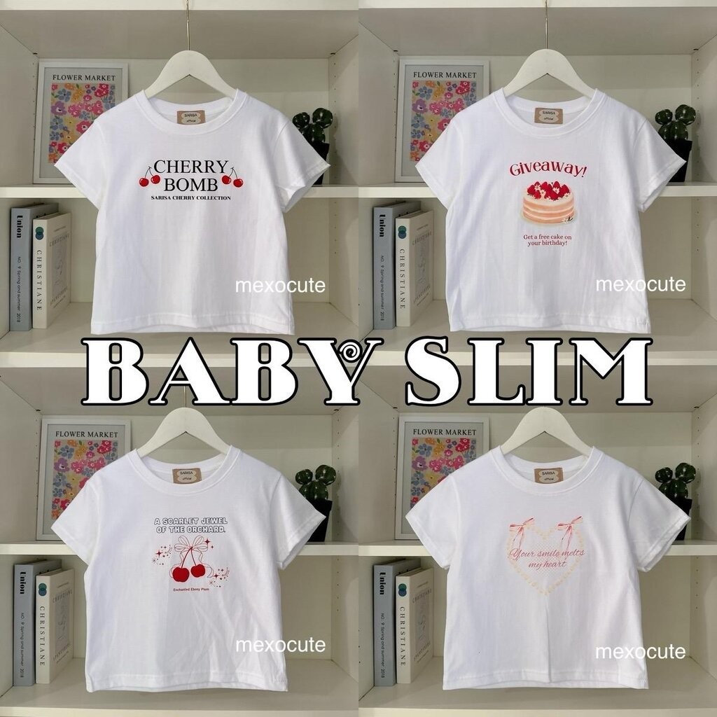 mexocute BABY SLIM ผ้าคอตตอนนุ่ม (อก32-34"ยาว18") srs