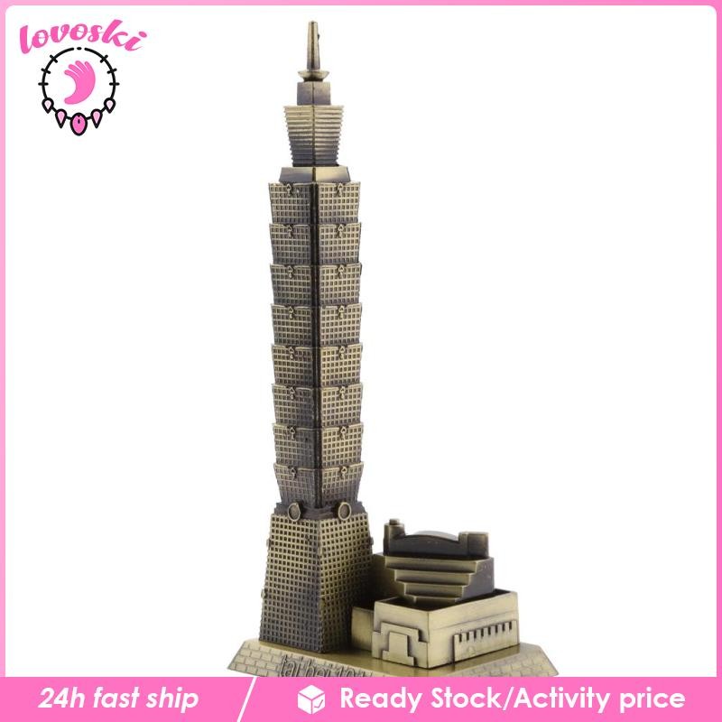 [โลโวสกี้] โลหะผสมไทเป 101 อาคารรูปปั้นหุ่นรุ่นบ้าน/สํานักงานตกแต่ง