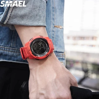 SMAEL สมาเอล 8105นาฬิกากันน้ําแสงดิจิตอลนาฬิกาจับเวลานาฬิกาสําหรับผู้ชายดิจิตอลกีฬาข้อมือ นํา ผู้ชาย50เมตร