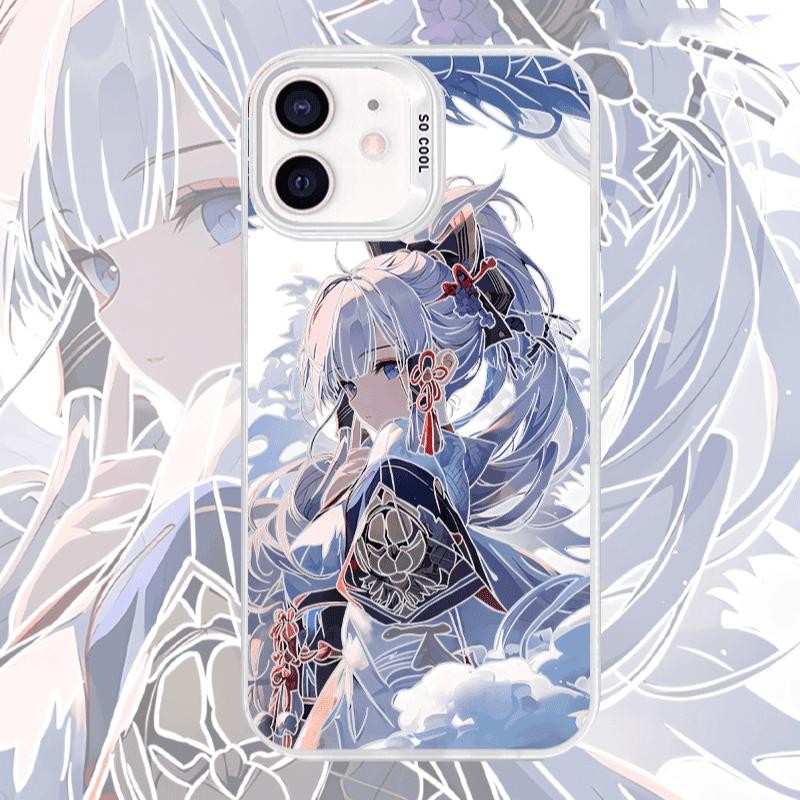 Vintage Manga Girl Phone Case 11 12 Promax 13 14 plus 15 16 Pro Phone Case