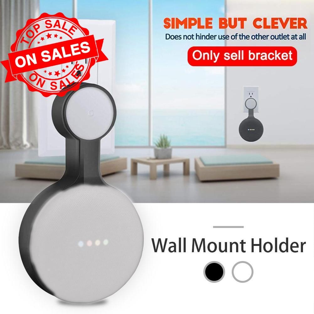 Outlet Wall Mount ขาตั้งแขวนสําหรับ Google Home/nest Mini Voice Assistant แบบพกพา S7g9