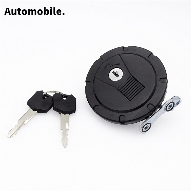 1ชุดสีดำรถจักรยานยนต์การใช้ถังล็อคชุด2ปุ่มสำหรับ KAWASAKI kl110 kl250g kl250h KLR250 kl650 tengal kl