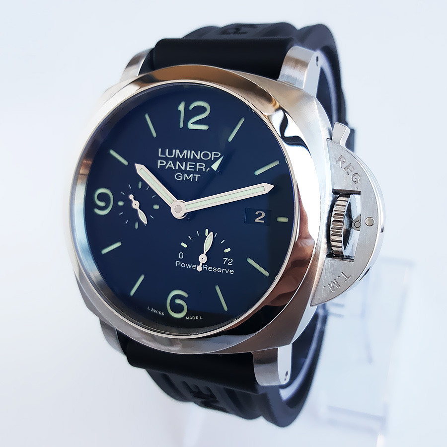 Panerai LUMINOR1950 Series นาฬิกากลไกอัตโนมัติผู้ชายนาฬิกาข้อมือแท้ PAM00321