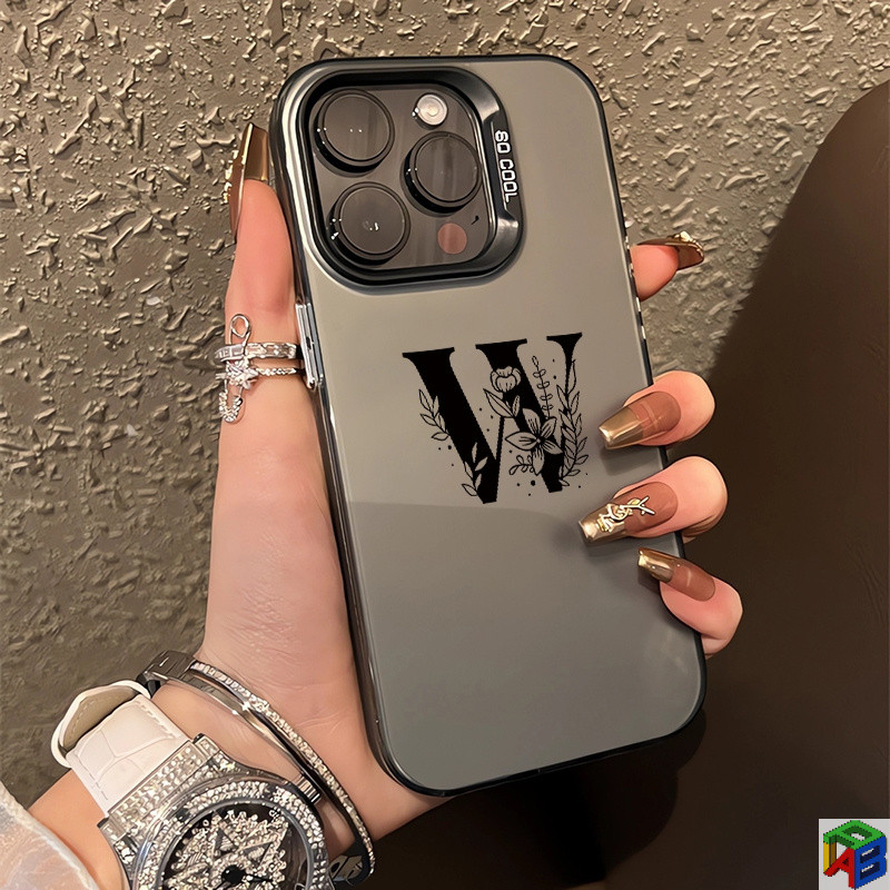 Creative letter W เคสโทรศัพท์กันกระแทกสําหรับiPhone 15/16promax 7 8plus 14plus Xs XR Xsmax 11Promax 12Pro Max 13 16PLUS