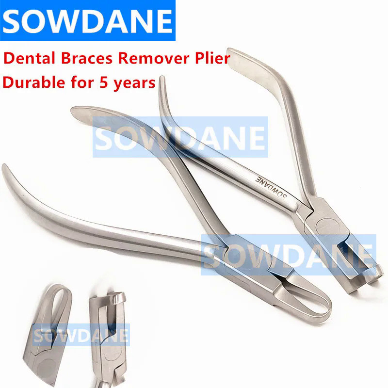 Dental Orthodontic Bracket Removing Plier Dental Brace Remover Forcep Straight tip Dental Instrument