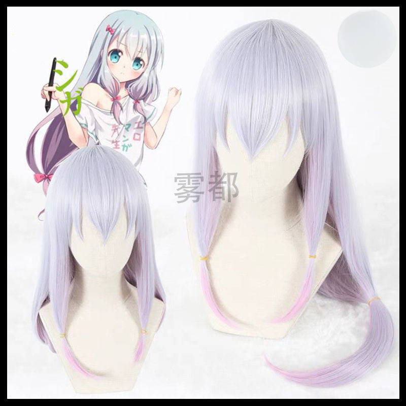 🍀Eromanga Sensei Izumi Sagiri Cosplay wig anime costume loli