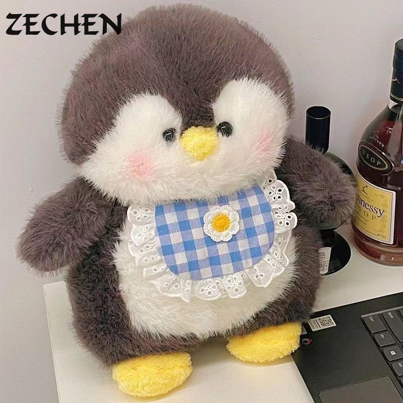 น่ารักท้องกระเป๋าเพนกวินของเล่นตุ๊กตาตุ๊กตาเด็กสําหรับสาวนอนหมอน