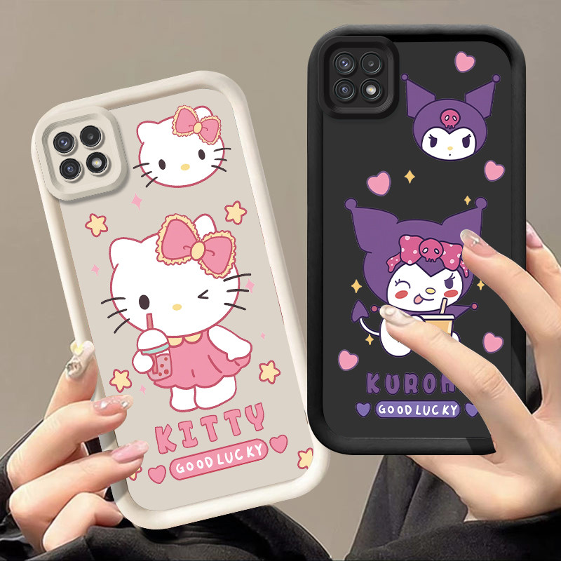 เคส samsung a22 5g เคสโทรศัพท์ hello kitty&Kuromi สําหรับ bts