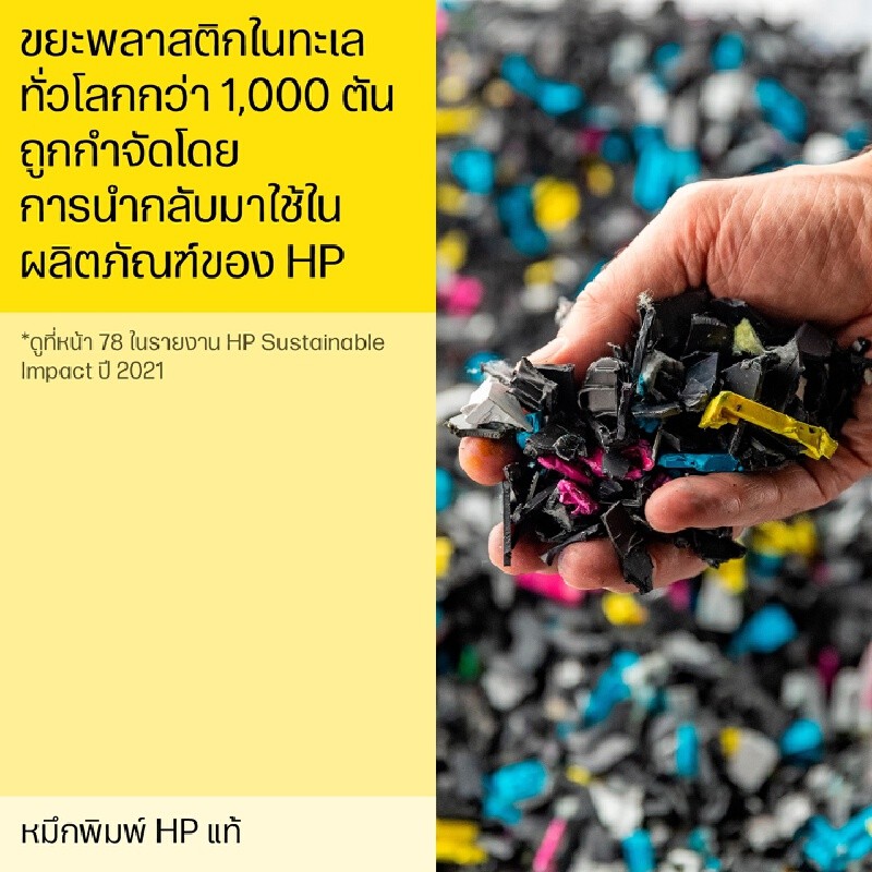 HP ตลับหมึกอิงค์เจ็ท Tri-color รุ่น 680/CO 3 สี