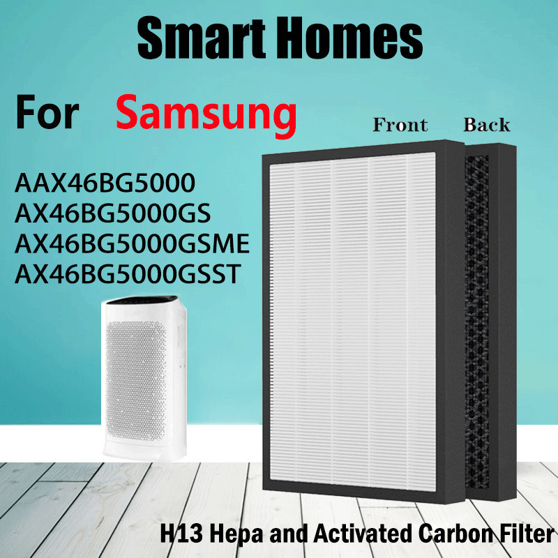 Fit Samsung เครื่องฟอกอากาศ AX46BG5000 AX46BG5000GS AX46BG5000GSME AX46BG5000GSST รองรับ Hepa เปิดใช