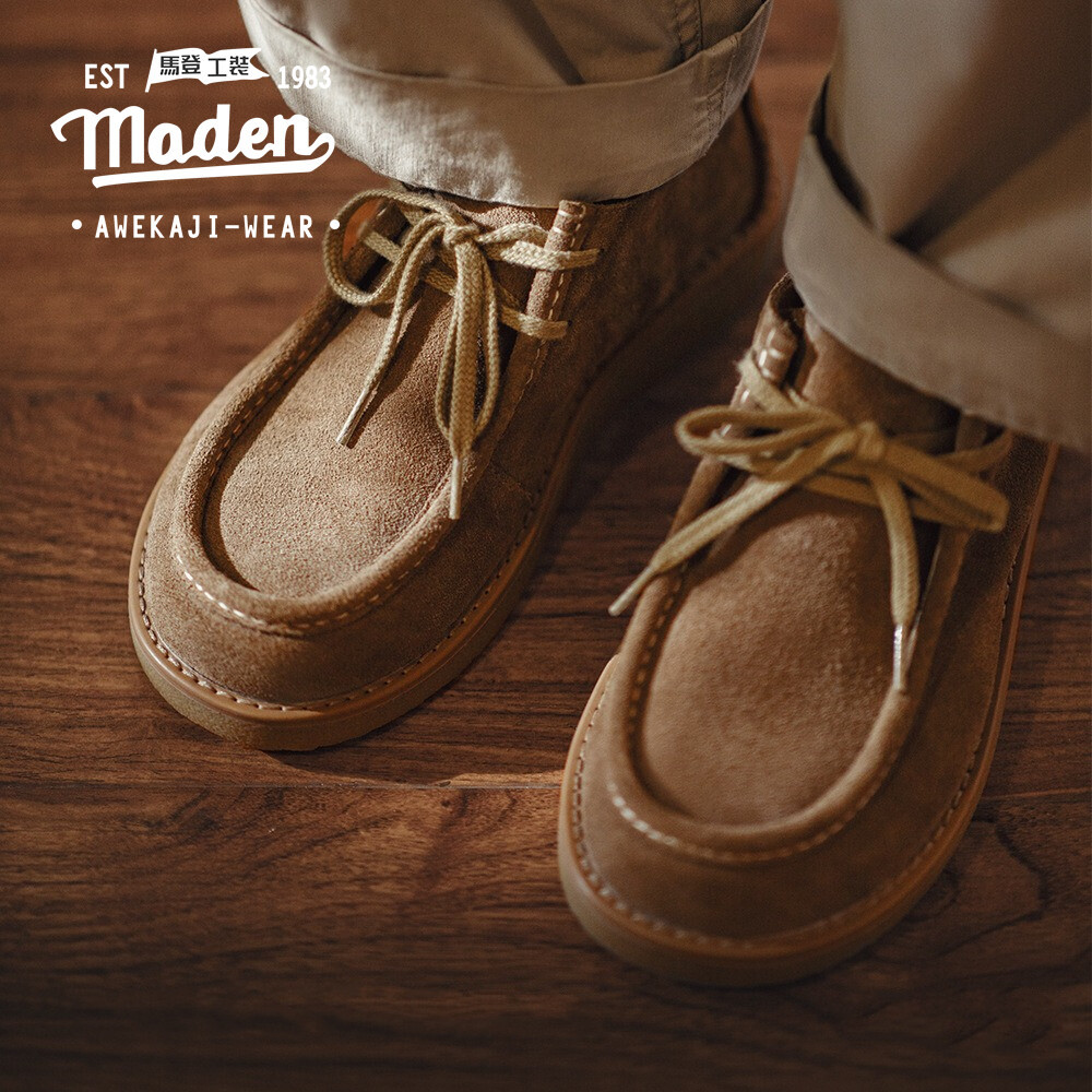 Retro workwear สไตล์ชายหนุ่ม 2024 ฤดูใบไม้ร่วงใหม่ธุรกิจ Mokasin kangaroo รองเท้าผู้ชายฤดูใบไม้ร่วงใหม่ Maillard casual Loafer soft sole อเนกประสงค์จริงรองเท้าหนัง
