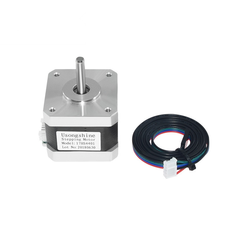 🍀3D printer accessories 42 stepper motor 17HS4401 two-phase four-wire 1.8-degree engraving machine m