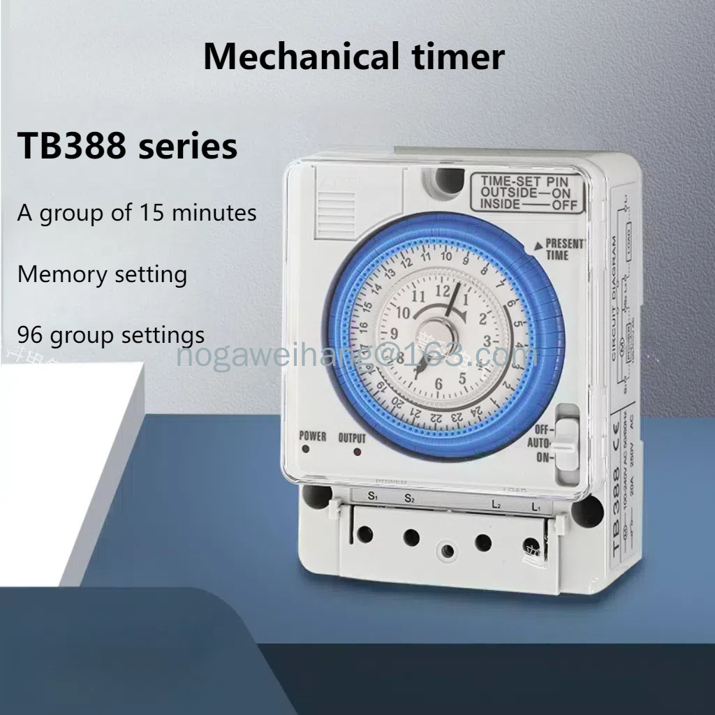 TB388 TB35N TB38N TB118N VT35BDC 12V สวิตช์ควบคุมเวลากล AC220 จับเวลา