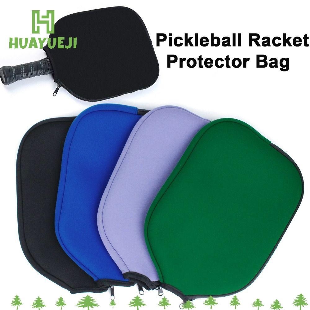 Yueji ปลอกแร็กเก็ต Pickleball, ฝาครอบพาย Pickleball ที่จัดเก็บที่ทนทาน, กระเป๋าป้องกันกันน้ํา Neoprene