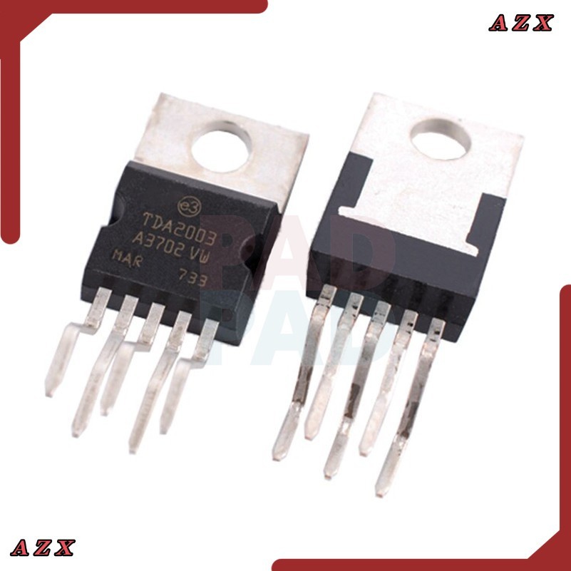งานแท้ ร้านในไทย IC TDA2003A TDA2030A TDA2050A ไฮไฟ ไอซี ขยายเสียง TO220-5 TDA2003 TDA2030 TDA2050 ส