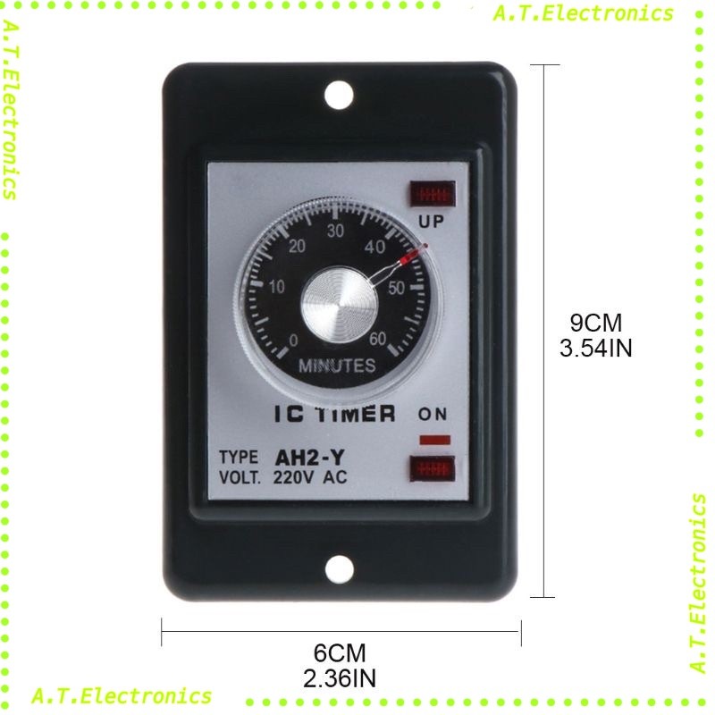 ถูกสุด! Pcf* Ac 220V Ah2-Y อุปกรณ์รีเลย์จับเวลาความแม่นยําสูง 1/3/5/10/30/60 วินาที 3/6/10/30/60 นาทีสินค้าพร้อมส่งในไทย