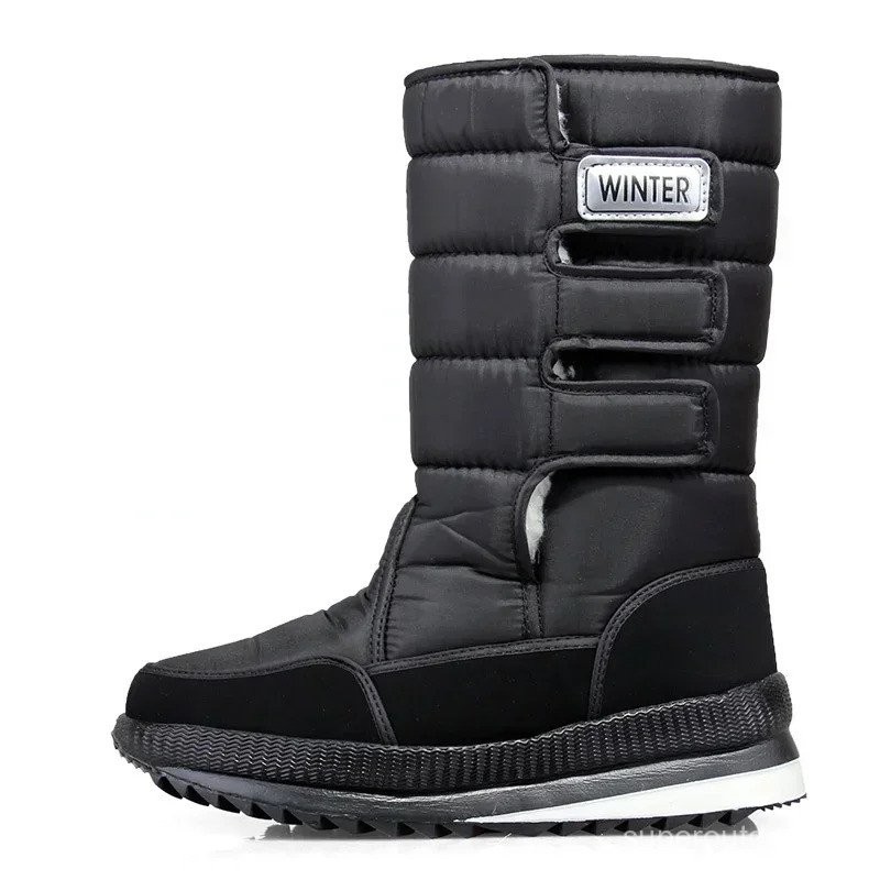 -40 ° อุ่นคู่รองเท้าผู้หญิงรองเท้าหิมะฤดูหนาว high BOOT 2023 thicken Plush กันน้ำลื่นรองเท้าผู้ชายรองเท้า Leer