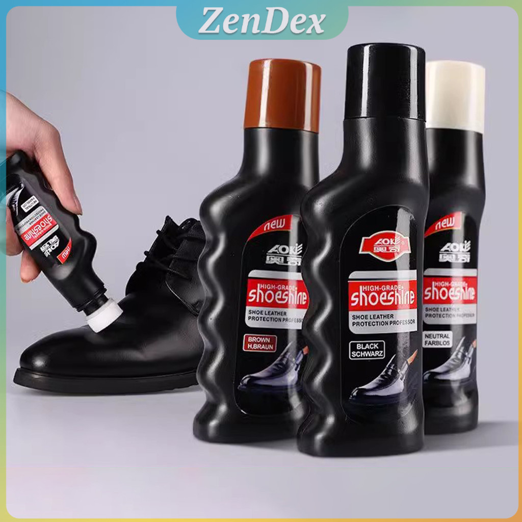 Z.D. น้ำยาขัดเงารองเท้า คลีนชูส์ 65ml กันน้ำ ทำความสะอาดกระเป๋าหนังโซฟาหนัง shoe polish
