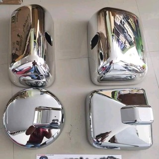 ครอบกระจก รถบรรทุก Hino Izuzu ยกชุด4บาน