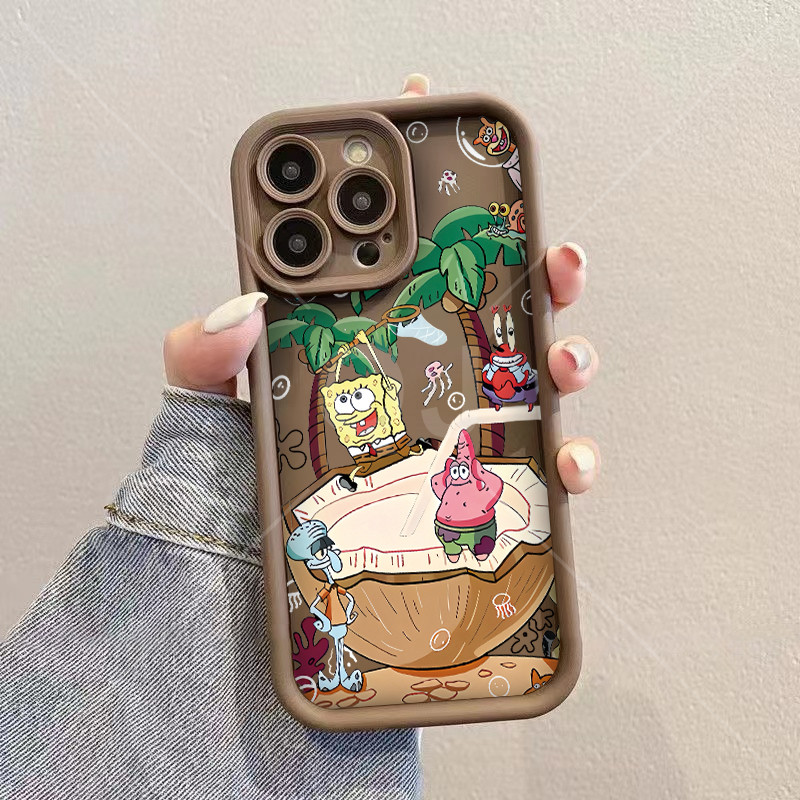 Emery Q19 Coconut Tree SpongeBob SquarePants สําหรับ iPhone Apple 1111