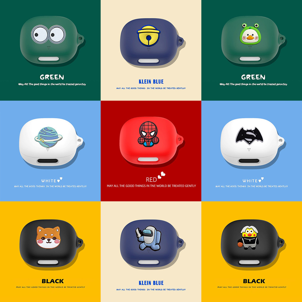 Case for Anker Soundcore Liberty 5 ANC Protective Silicone Cute Soundcore Liberty5 Cartoon Covers Wi