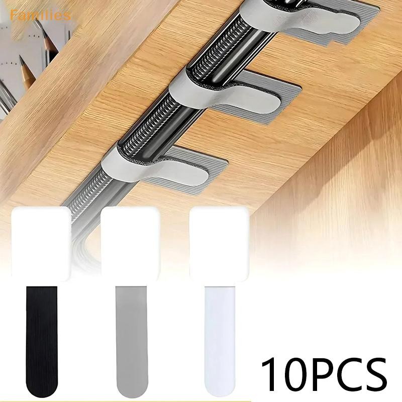 Families> 10 ชิ้นReusable Cable Organizerโต๊ะสายไฟTie Organizer Selfกาวเชือกผู้ถือสายไฟป้องกันสายรัดได้ดี ราคา ถูกที่สุด ดีลบีเคเค รูปภาพหลัก