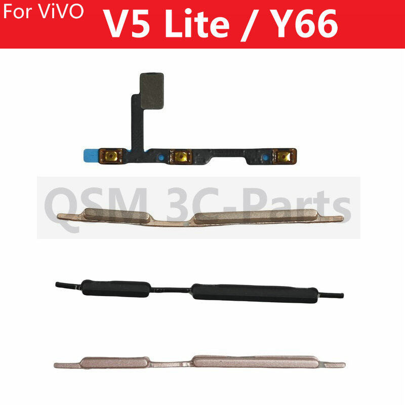 สําหรับ VIVO Y66 / V5 Lite ปริมาณไฟปุ่มด้านข้าง Power Volume Key flex Cable อะไหล่