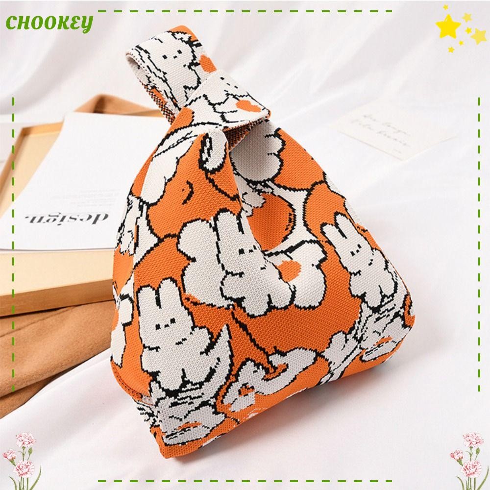 Chookey Knit Handbag Niche Design Shoulder Bag Women Girls Handmade