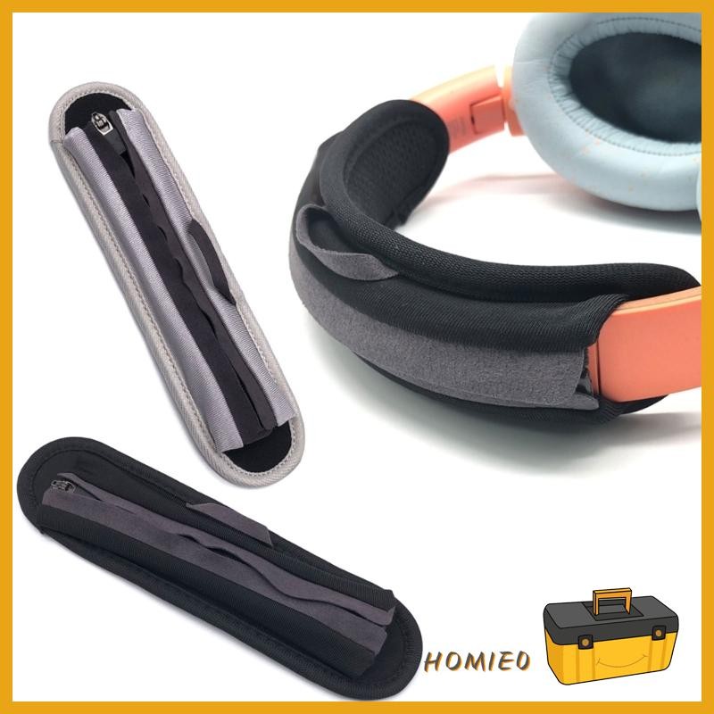 Homie0 ที่คาดผมสําหรับ QC35 QC45 Edifier W820NB W860NB ชุดหูฟังหูฟังแถบคาดศีรษะปิดเต็มซิปเบาะ