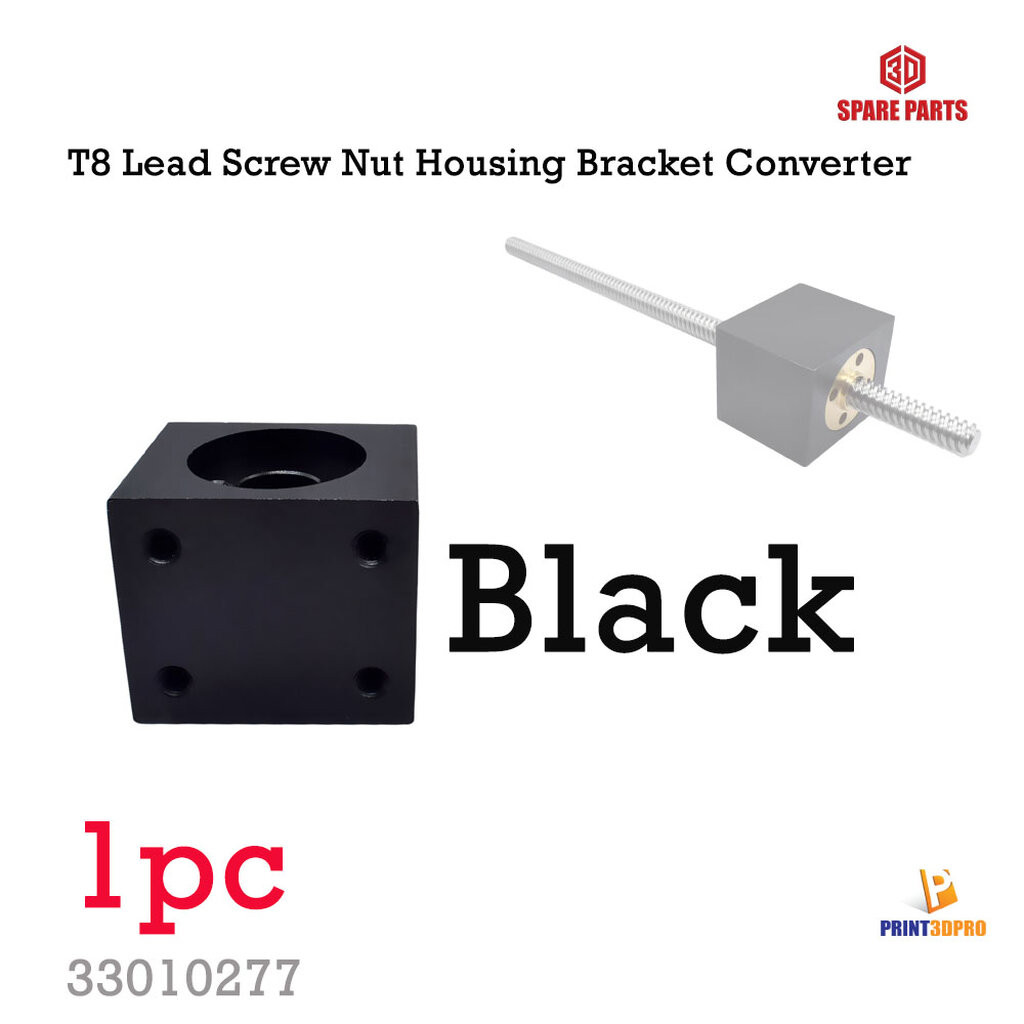 T8 Lead Screw Nut Housing Bracket Converter 3D Printer Part