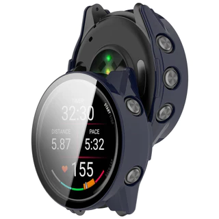 Shopdodi เคส สำหรับ Garmin Forerunner 570 (FR570) Case เคสกันกระแทก พร้อมฟิล์มกระจก ปิดทับหน้าปัด