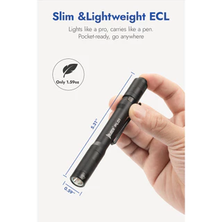 WUBEN PL01 ปากกาไฟฉายชาร์จไฟ 650 Lumens พกพา EDC กันน้ำ สำหรับไฟฉุกเฉินกลางแจ้ง