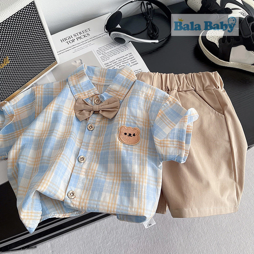 ใหม่ ชุดเซ็ตเด็กผู้ชาย เสื้อผ้าสำหรับเด็กผู้ชาย ชุดหล่อ 2025 Size80-120cm DXT25 thumbnail 4