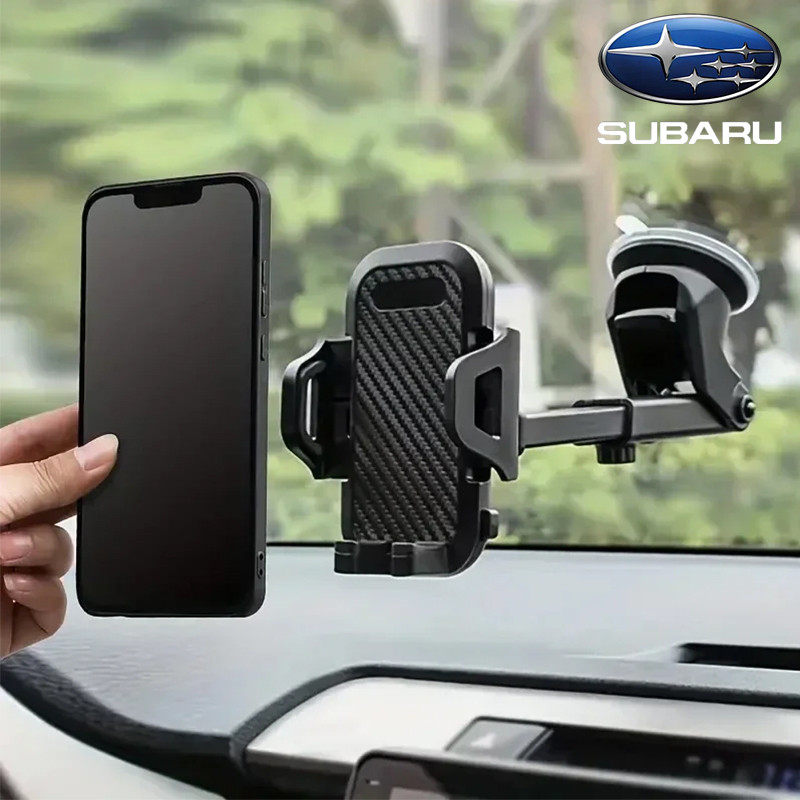 SUBARU Outback Forester XV WRX Wagon Sedan BRZ ที่ยึดโทรศัพท์แบบดูดกระจกสำหรับรถยนต์ทั่วไป
