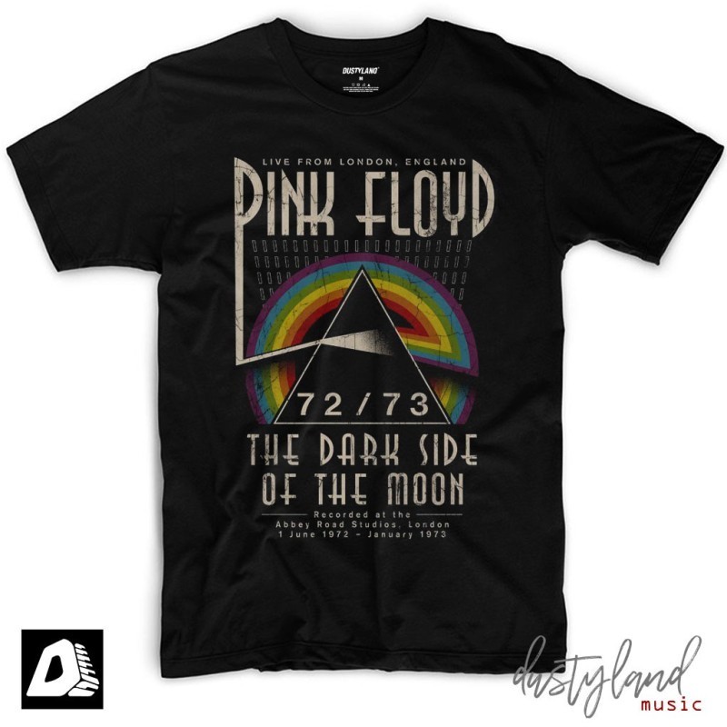 เสื้อยืด เสื้อยืด Band Pink Floyd - London Unisex Adult The Best Ever Round Neck Plain Cotton T-Shir