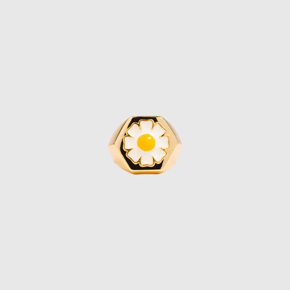 แหวนดอกทานตะวัน EK PRESTIGE R043-M(US7/US9)