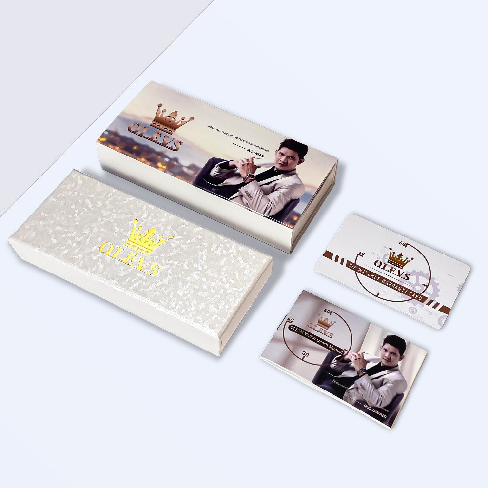 Olevs Olevs กล่องนาฬิกาแบรนด์กันกระแทกดี