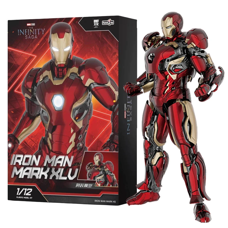 15.5 ซม.Fondjoy Original MK45 Iron Man 1/12 Mark45 Avengers:Age of Ultron Vibranium ประกอบ Action Figure รวบรวมของเล่นของขวัญ