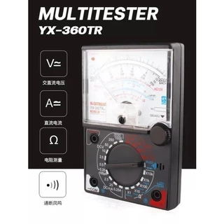 มัลติมิเตอร์ แบบอนาล็อก Sanwa meter YX-360TR โอม มิเตอร์ โวลมิเตอร์ มิเตอร์วัดไฟ มิเตอร์วัดไฟ แบบเข็ม รุ่น Multimeter