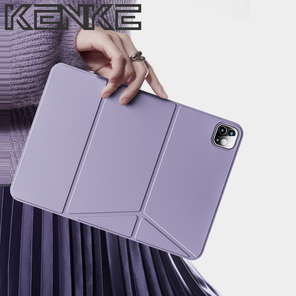 KENKE กรณี Chaobo ขาตั้งแท็บเล็ตแม่เหล็ก, เคสแท็บเล็ตสําหรับ iPad Pro Air 11" M2/M3/M4 Gen 10th 11 A16 Air 4 5 6 7(2020/2021/2022)