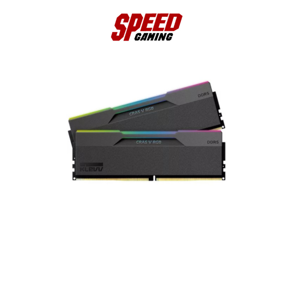 KLEVV CRAS V Gaming OC Memory 32GB (16GBx2) DDR5 6000MHz CL28 | RAM (แรม) By Speed Gaming