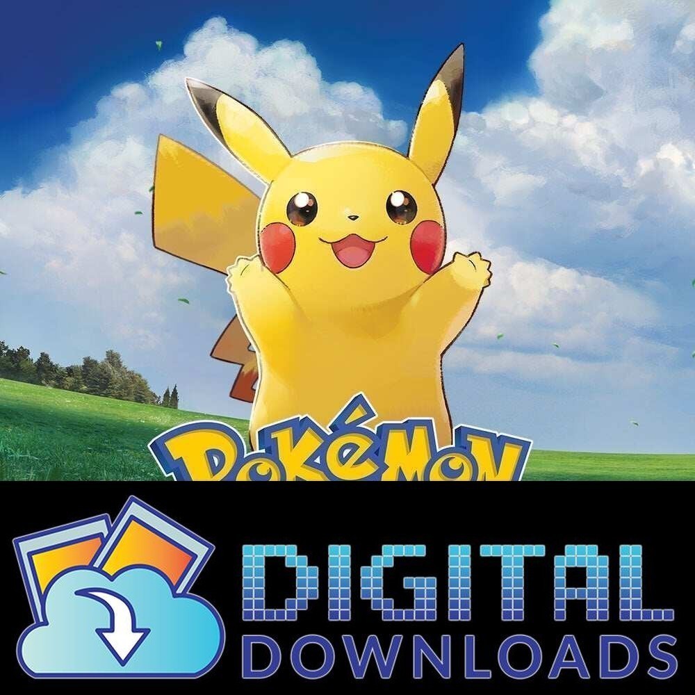 🎮 [เกม PC] [เกม คอม] [USB] เกม POKEMON LET’S GO PIKACHU EEVEE